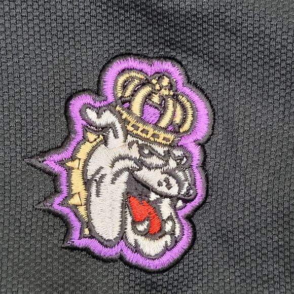 JMU Basketball Jacket Medium 22x28 Black Warm-Up - Picture 14 of 14